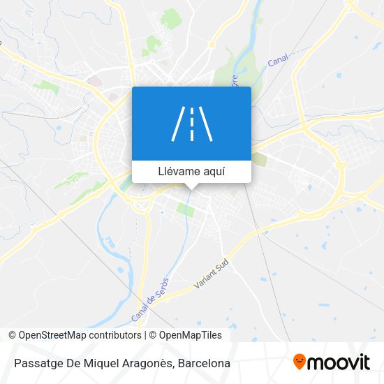 Mapa Passatge De Miquel Aragonès