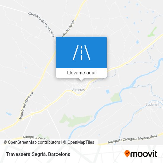 Mapa Travessera Segrià
