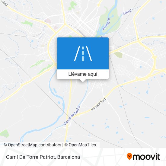 Mapa Camí De Torre Patriot