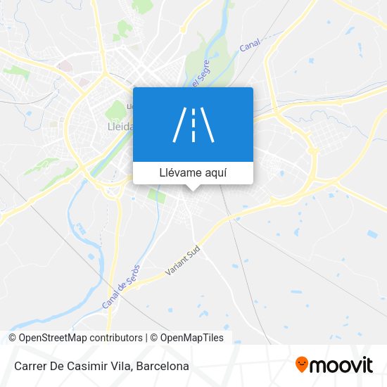 Mapa Carrer De Casimir Vila
