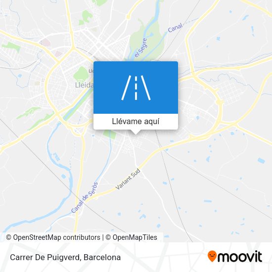 Mapa Carrer De Puigverd