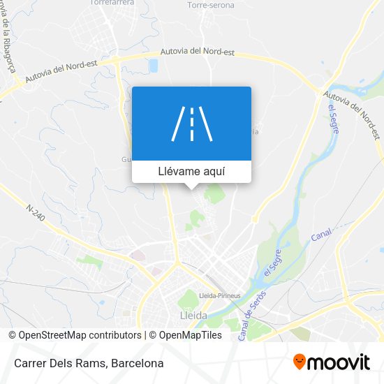 Mapa Carrer Dels Rams