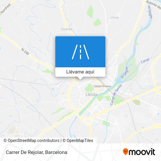 Mapa Carrer De Rejolar
