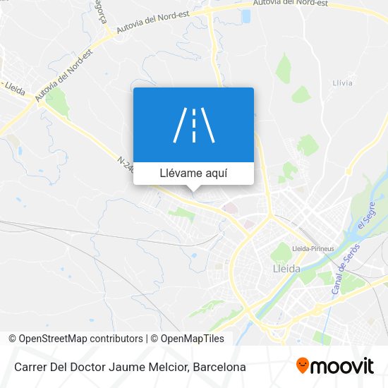Mapa Carrer Del Doctor Jaume Melcior