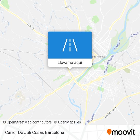 Mapa Carrer De Juli Cèsar