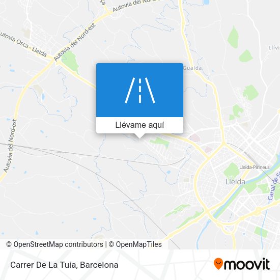 Mapa Carrer De La Tuia
