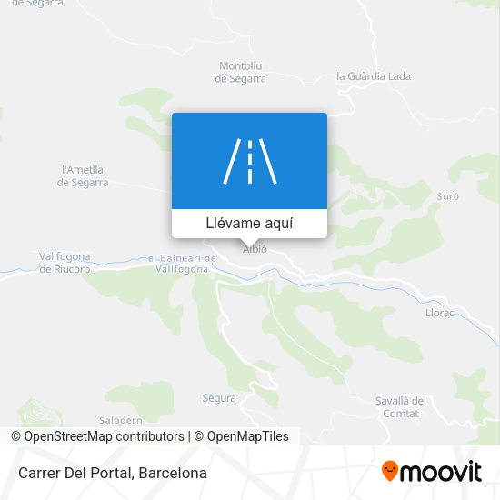 Mapa Carrer Del Portal
