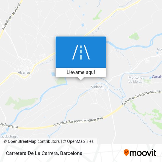 Mapa Carretera De La Carrera