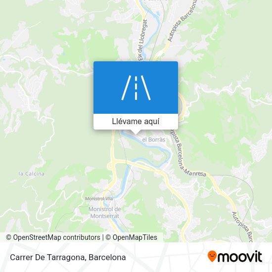 Mapa Carrer De Tarragona
