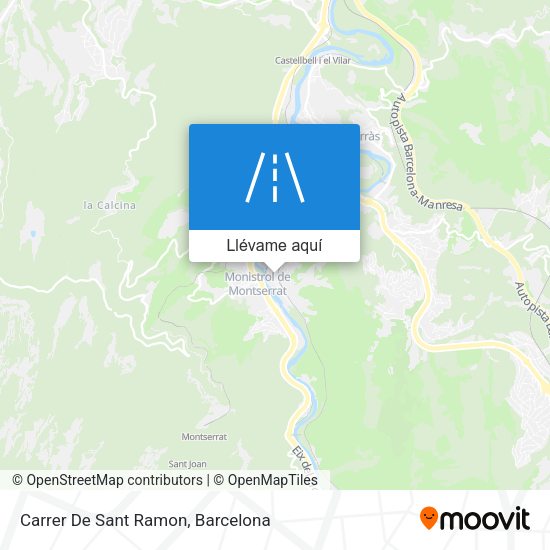 Mapa Carrer De Sant Ramon