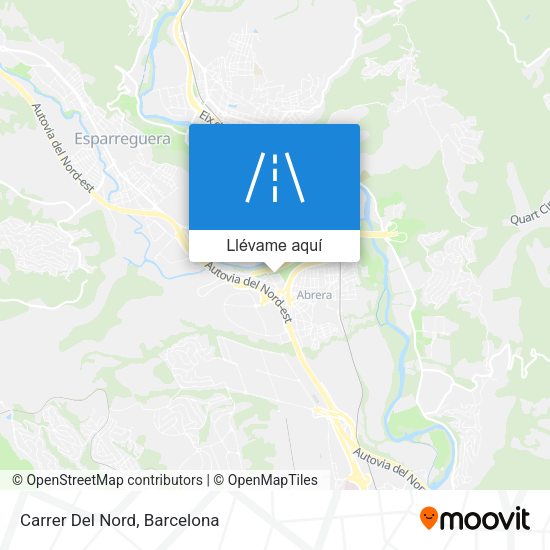 Mapa Carrer Del Nord