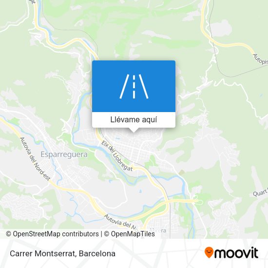Mapa Carrer Montserrat