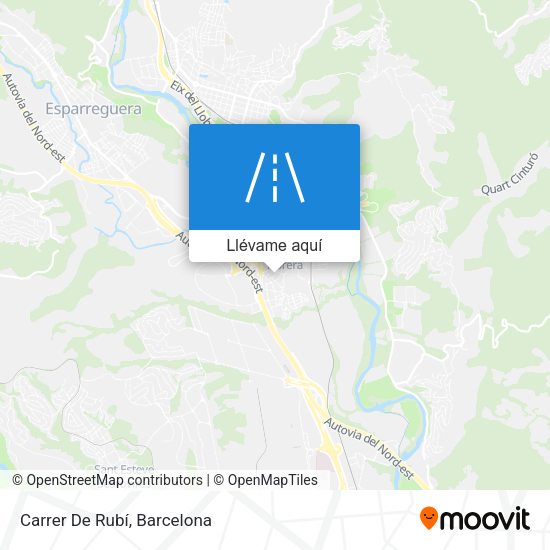 Mapa Carrer De Rubí