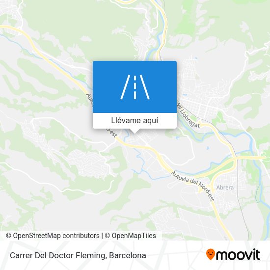 Mapa Carrer Del Doctor Fleming