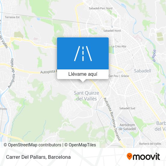 Mapa Carrer Del Pallars