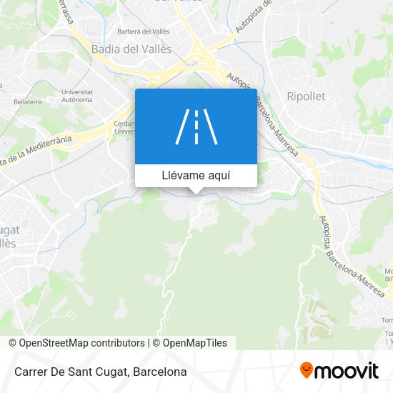 Mapa Carrer De Sant Cugat