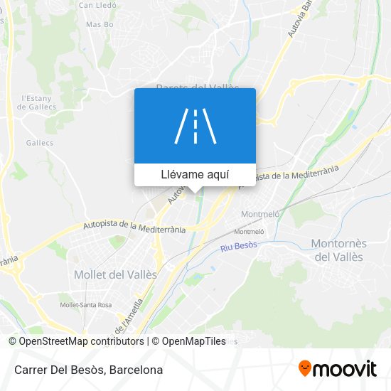 Mapa Carrer Del Besòs