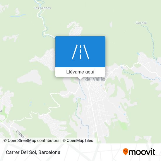 Mapa Carrer Del Sol