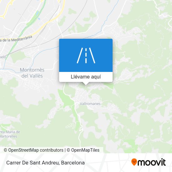 Mapa Carrer De Sant Andreu