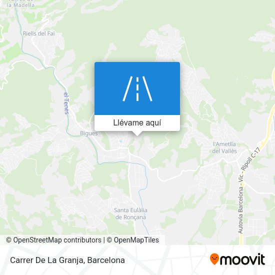 Mapa Carrer De La Granja