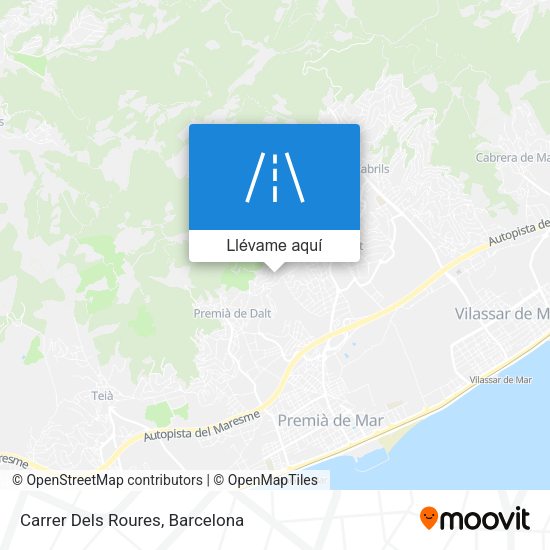 Mapa Carrer Dels Roures