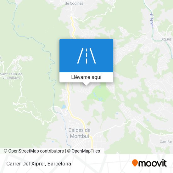 Mapa Carrer Del Xiprer
