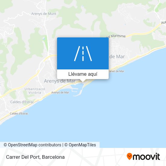 Mapa Carrer Del Port