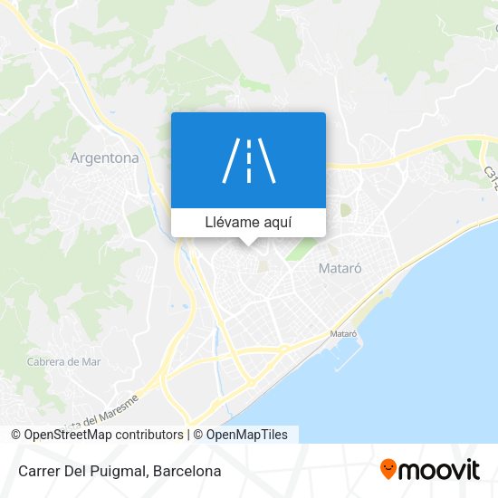 Mapa Carrer Del Puigmal