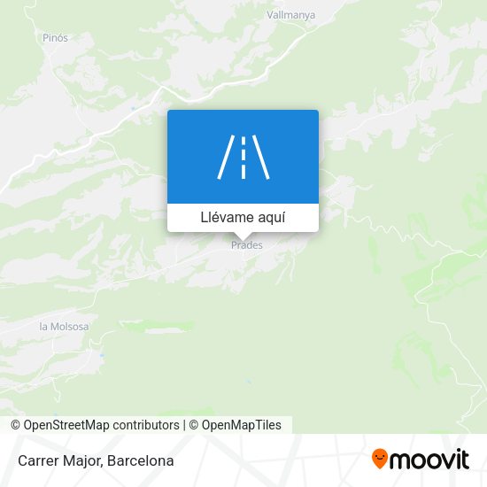 Mapa Carrer Major