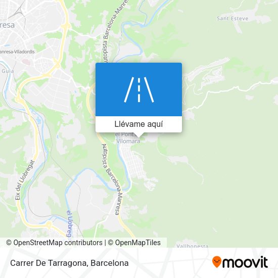 Mapa Carrer De Tarragona