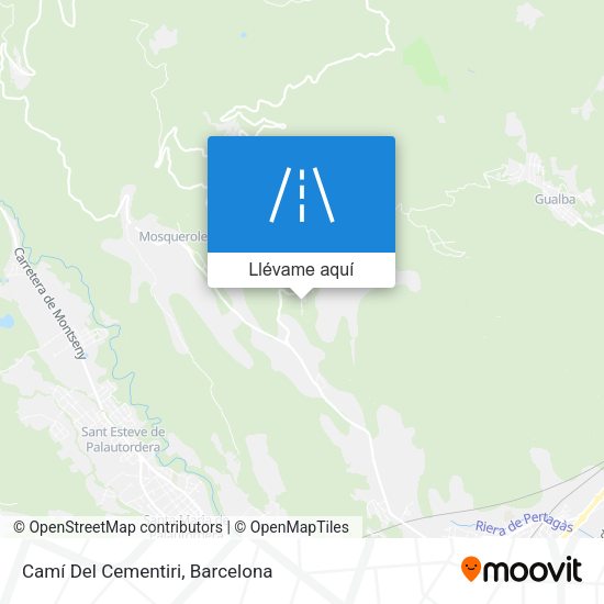 Mapa Camí Del Cementiri