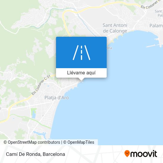 Mapa Camí De Ronda