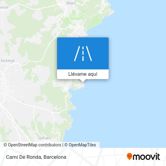 Mapa Camí De Ronda