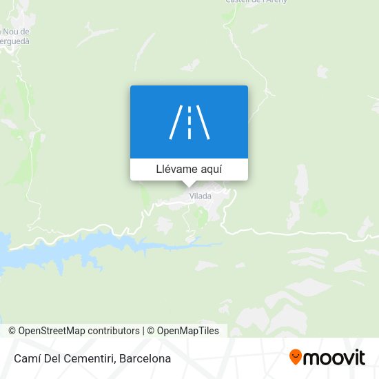 Mapa Camí Del Cementiri