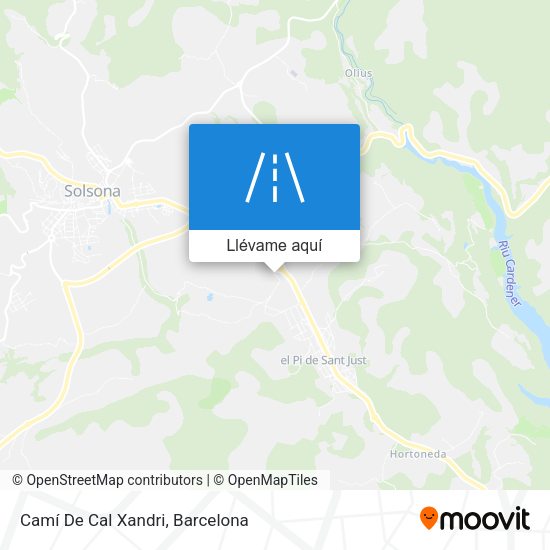 Mapa Camí De Cal Xandri
