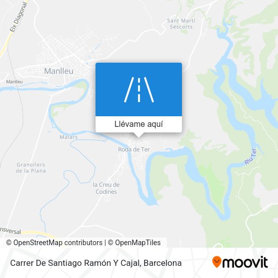 Mapa Carrer De Santiago Ramón Y Cajal