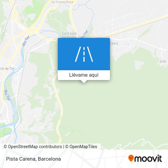 Mapa Pista Carena