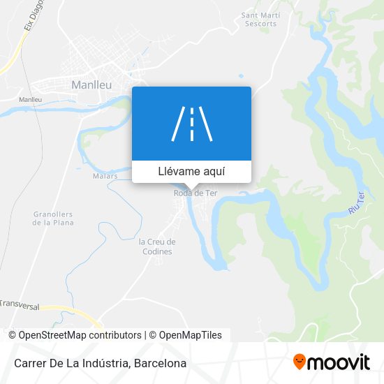 Mapa Carrer De La Indústria