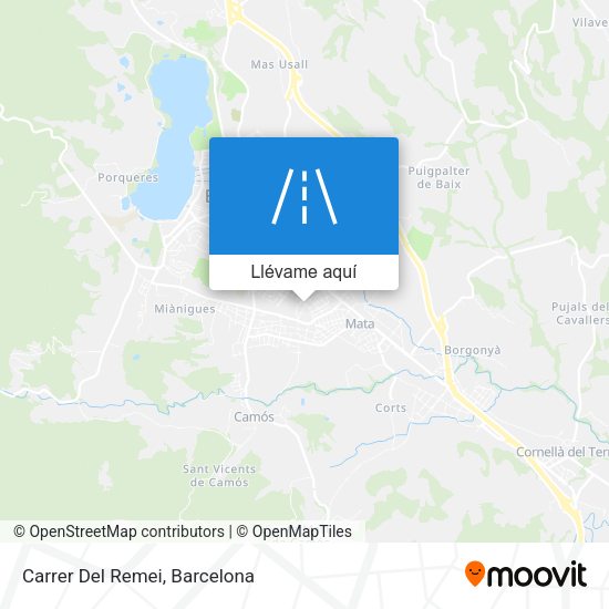 Mapa Carrer Del Remei