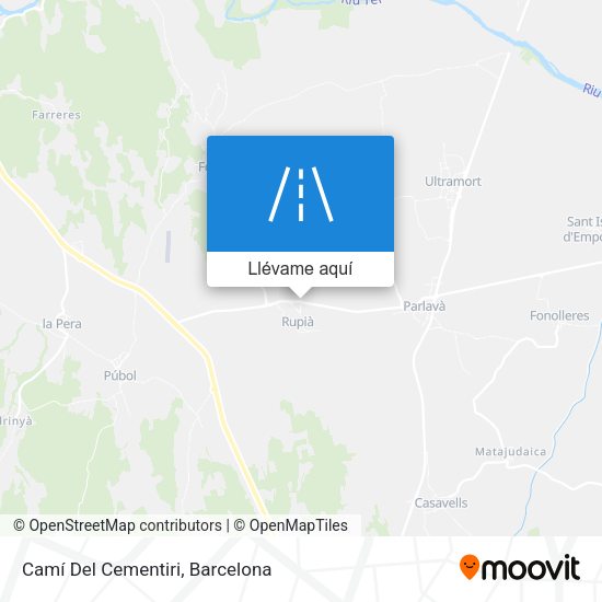 Mapa Camí Del Cementiri