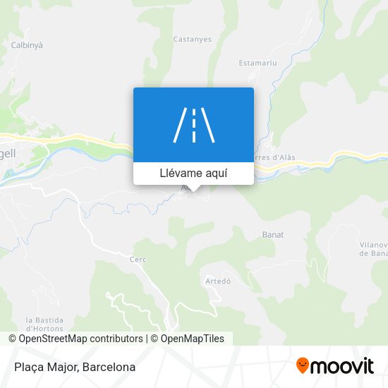 Mapa Plaça Major