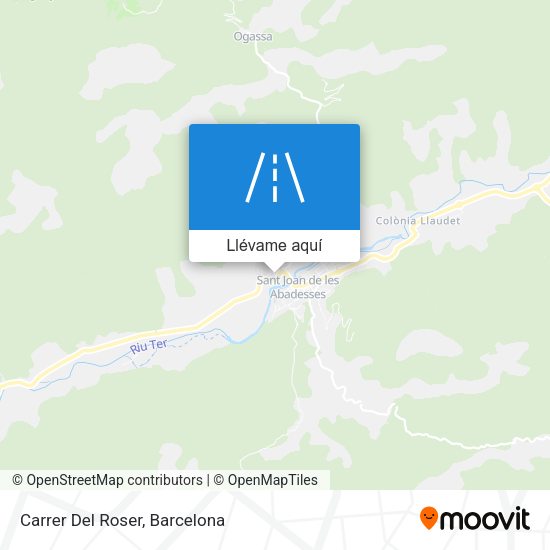 Mapa Carrer Del Roser