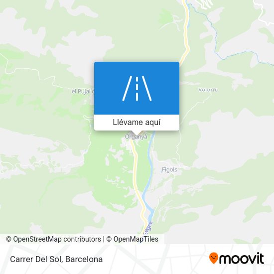 Mapa Carrer Del Sol