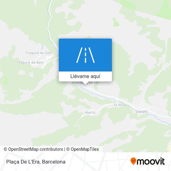 Mapa Plaça De L'Era