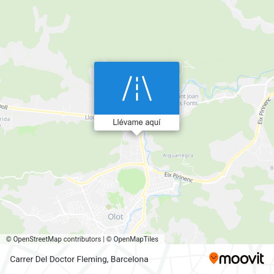 Mapa Carrer Del Doctor Fleming