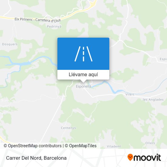 Mapa Carrer Del Nord