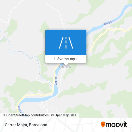 Mapa Carrer Major