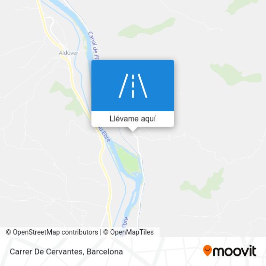 Mapa Carrer De Cervantes