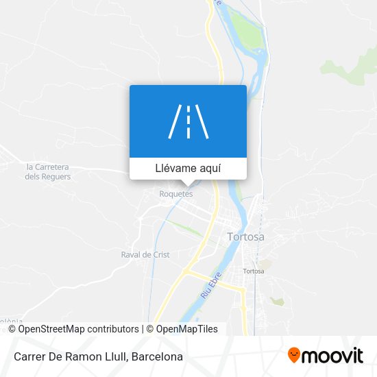 Mapa Carrer De Ramon Llull