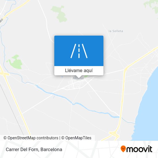 Mapa Carrer Del Forn